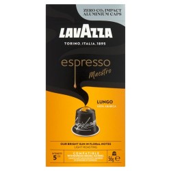 ყავის კაფსულა Lavazza Espresso Maestro Lungo Aluminium Caps, 10 ც