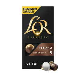 ყავის კაფსულა LOR Espresso Forza 10 ც.