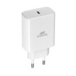 დამტენი RIVACASE PS4193 W00 EU wall charger white 30W PD 3.0/ 1 USB-C