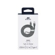კაბელი RIVACASE PS6102 GR12 Type-C / USB 2.0 1,2m grey