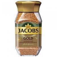 ყავა ხსნადი იაკობს გოლდი, Jacobs GOLD 190გრ. ქილა