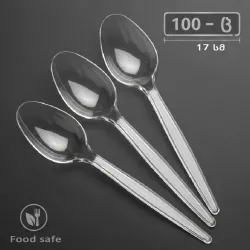 კოვზი ლუქსი დიდი (სადილის) 100 ცალი