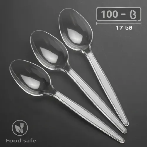 კოვზი ლუქსი დიდი (სადილის) 100 ცალი