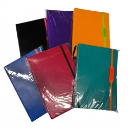 ბლოკნოტი ყოველდღიური რეზინის შესაკრავით