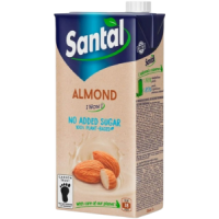 ნუშის რძე Santal, უშაქრო, ულაქტოზო, ულტრაპასტერიზებული, 1ლ.
