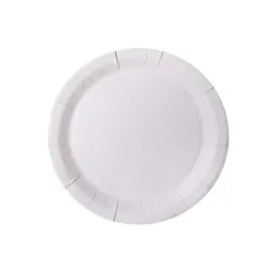 თეფში მუყაოს ერთჯერადი 18 სმ (100 ცალი)