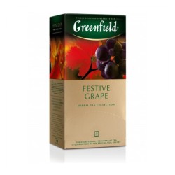 Greenfield/გრინფილდი ჩაი ყურძნის არომატით 25ც