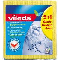 ვილედა/Vileda მაგიდის საწმენდი ტილო-ღრუბელი 18x20 სმ. 6 ცალი