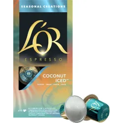 ყავის კაფსულა ლორი/LOR Coconut Iced 10 ც.