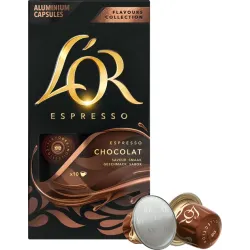 ყავის კაფსულა ლორი/LOR Chocolat 10 ც.