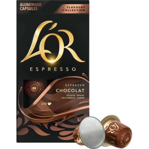 ყავის კაფსულა ლორი/LOR Chocolat 10 ც.
