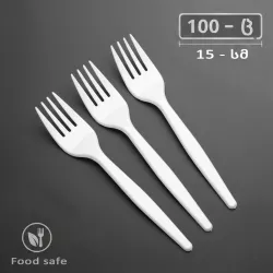 ჩანგალი ერთჯერადი (100 ცალი)