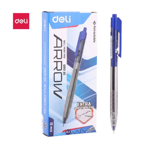 კალამი ბურთულიანი Mini tip 0.7mm BLUE  Q01330,DELI