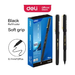 კალამი მელნიანი Gel Pen 0.7mm G84-BK, DELI