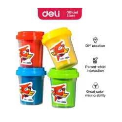 საძერწი მასალა Plasticine 8 colors H709-8 ,DELI