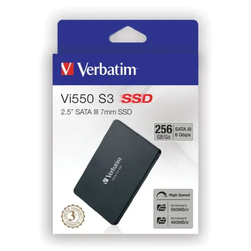 მყარი დისკი Vi550 S3 2.5" SSD 256GB (49351) Verbatim