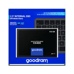 მყარი დისკი SSDPR-CX400-512-G2; SSD CX400 Gen. 2 512GB SATA III 2,5 GOODRAM
