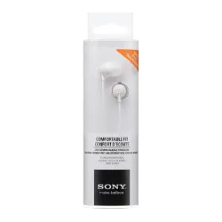 ყურსასმენი Sony Headphones In-Ear EX15 9mm Driver White SOHSEX15LPWT MDREX15LPW.AE