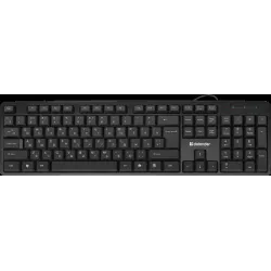 კლავიატურა Next HB-440 Wired keyboard, RU, black, full-sized (45440) DEFENDER