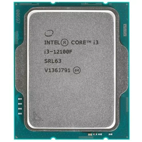 PC Components/ CPU/ Intel/ INTEL CORE I3 12100F 3.30GHz 12M LGA1200 CPU TRAY