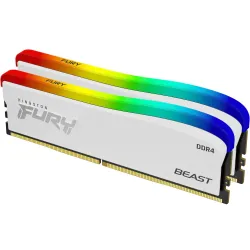 PC Components/ Memory/ DDR4 DIMM 288pin/ Kingston Fury Beast RGB Special Edition 16GB (2x8GB) 3600MT/s CL17 DDR4 Desktop Memory Kit of 2 KF436C17BWAK2/16