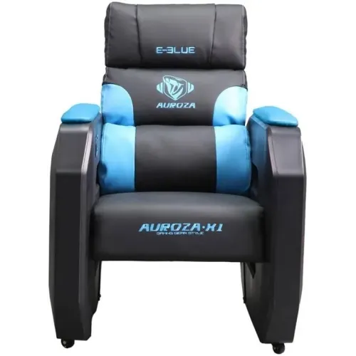 E-Blue Gaming Sofa With Movable Scroll Casters - Blue (EEC359BBAA-IA)