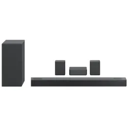 Sound Bar/ LG S75QR 5.1.2 ch High Res Audio Sound Bar with Dolby Atmos and Surround Speakers