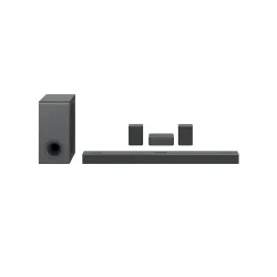 Sound Bar/ LG S80QR  Black 5.1.3  Channel Soundbar with Surround Sound Speakers 620W  Bluetooth 5  USB  HDMI Dolby Atmos