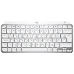 Keyboard/ Logitech/ Wireless/ Bluetooth   Keyboard MX Keys Mini Pale Silver  RUS Layout