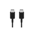 Android/ Type-C  Samsung USB Type-C cable to USB Type-C (60 W) BLACK (EP-DA705BBRGRU)