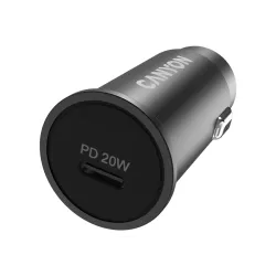 Car Charger/ Canyon 20W Car Charger CNS-CCA20B, USB type-C, Black