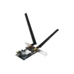 Network Active/ PCI Lan Adapter/ ASUS/ PCE-AX3000  Dual Band PCI-E WiFi 6 (802.11ax). Supporting 160MHz, Bluetooth 5.0, WPA3 network security, OFDMA and MU-MIMO