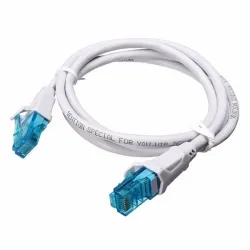Network Passive/ PATCH CORD/ VENTION VAP-A10-S200 CAT5e UTP Patch Cord Cable 2M Blue