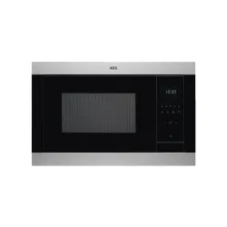 Microwave/ AEG/ AEG MSB2547D-M Black/Silver / 900 W / Grill / 25 Litres / 388x595x400 / Display / Prog 8