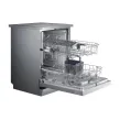 Dishwasher/ Samsung/ Samsung DW60M5052FS/TR 85/60/60, 13 P/S, Silver, Wash A, Dry A, Energy Class A+, DCB 48, Programs 5, Aqua stop Yes, Display Yes, Water Per Cycle 12 L