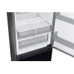 Refrigerator/ Samsung RB34A7B4F22/WT - BeSpoke, 185x60x66, 355 Litres, NoFROST, INVERTER, SpaceMAX, All-Around cooling,Metal Cooling, A+, BLACK GLASS