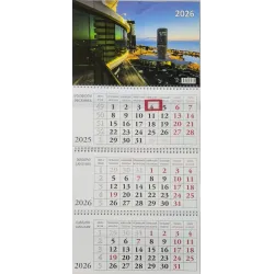 კალენდარი კვარტალური კედლის 2026 წ.