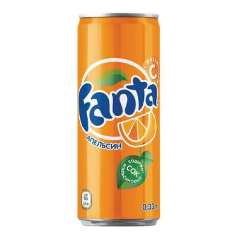 Fanta/ფანტა  ქილის 330მლ. 