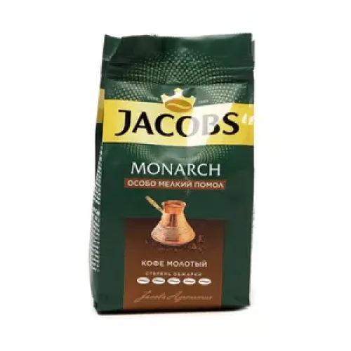 Jacobs Monarch/იაკობს მონარქი დაფქული ყავა ჯეზვესთვის 80 გრ. 