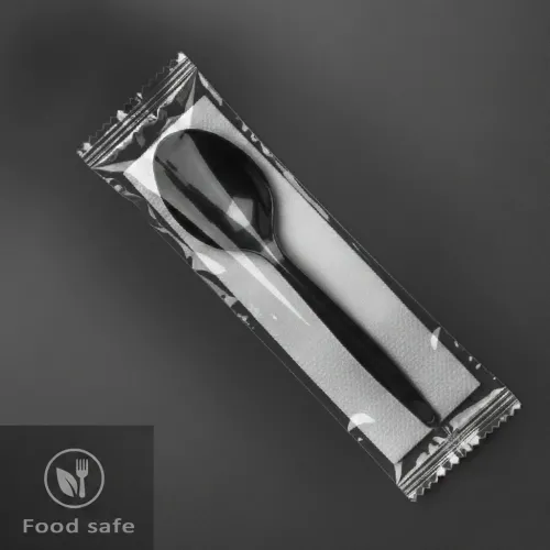 ერთჯერადი კოვზი, ხელსახოცი (სეტი)