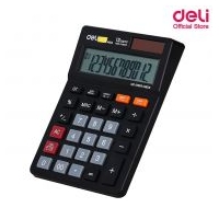 კალკულატორი 12 თანრიგიანი  M01320 , DELI