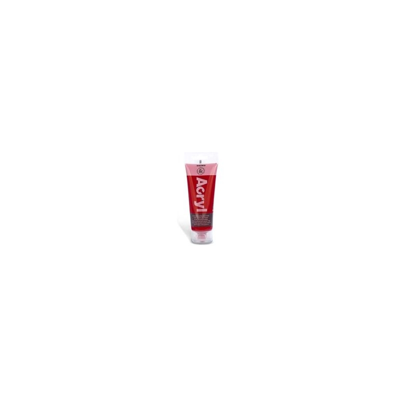 აკრილის საღებავი 420TA75310 Fine acrilic paint in soft plastic tube, 75 ml. Carmine red colour 31...