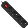 დამაგრძელებელი G418 Power strip, Switch, 1.8 m, 4 outlets (99337) DEFENDER