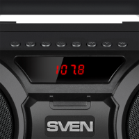 დინამიკი SVEN PS-415, black (12W, Bluetooth, FM, USB, microSD, LED-display, 1500mA*h) SV-019631