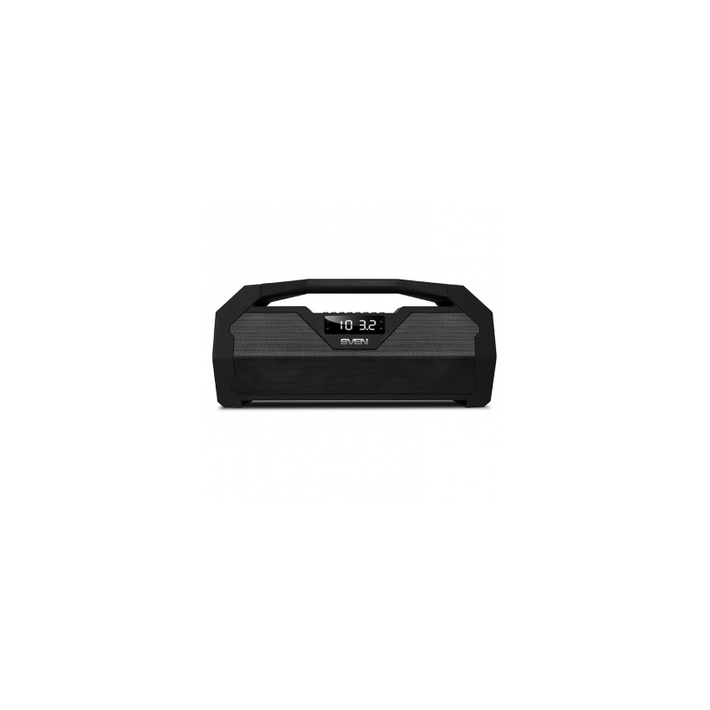 დინამიკი SVEN PS-470, black (18W, Bluetooth, FM, microSD, LED-display, 1800mAh) SV-015244