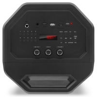 დინამიკი SVEN PS-655, BLACK (50W,TWS,Bluetooth,FM,USB,microSD,LED-display,RC,2x4400mAh) SV-020163