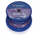 Verbatim-შეკვრა დისკების 50-ცალიანი DVD+R AZO 16x Matt Silver