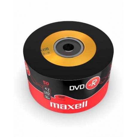 Maxell -შეკვრა დისკების 50-ცალიანი DVD-R, (275732)